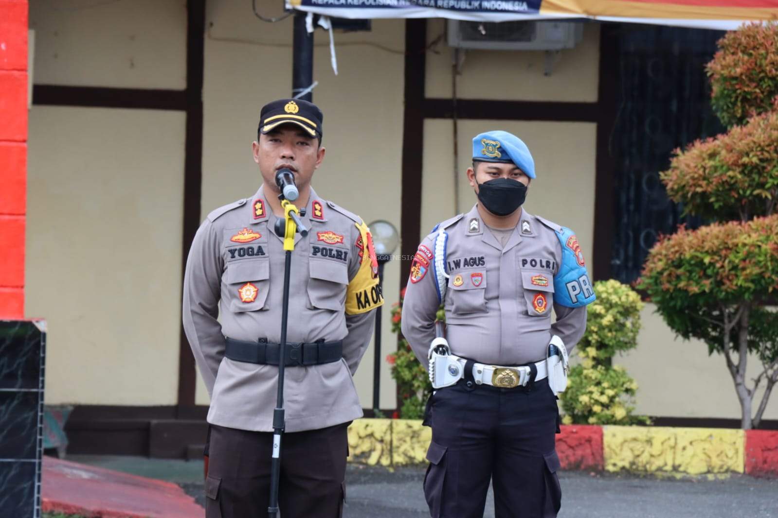 Polres Banggai Gelar Gabungan Kesiapan Pengamanan Natal