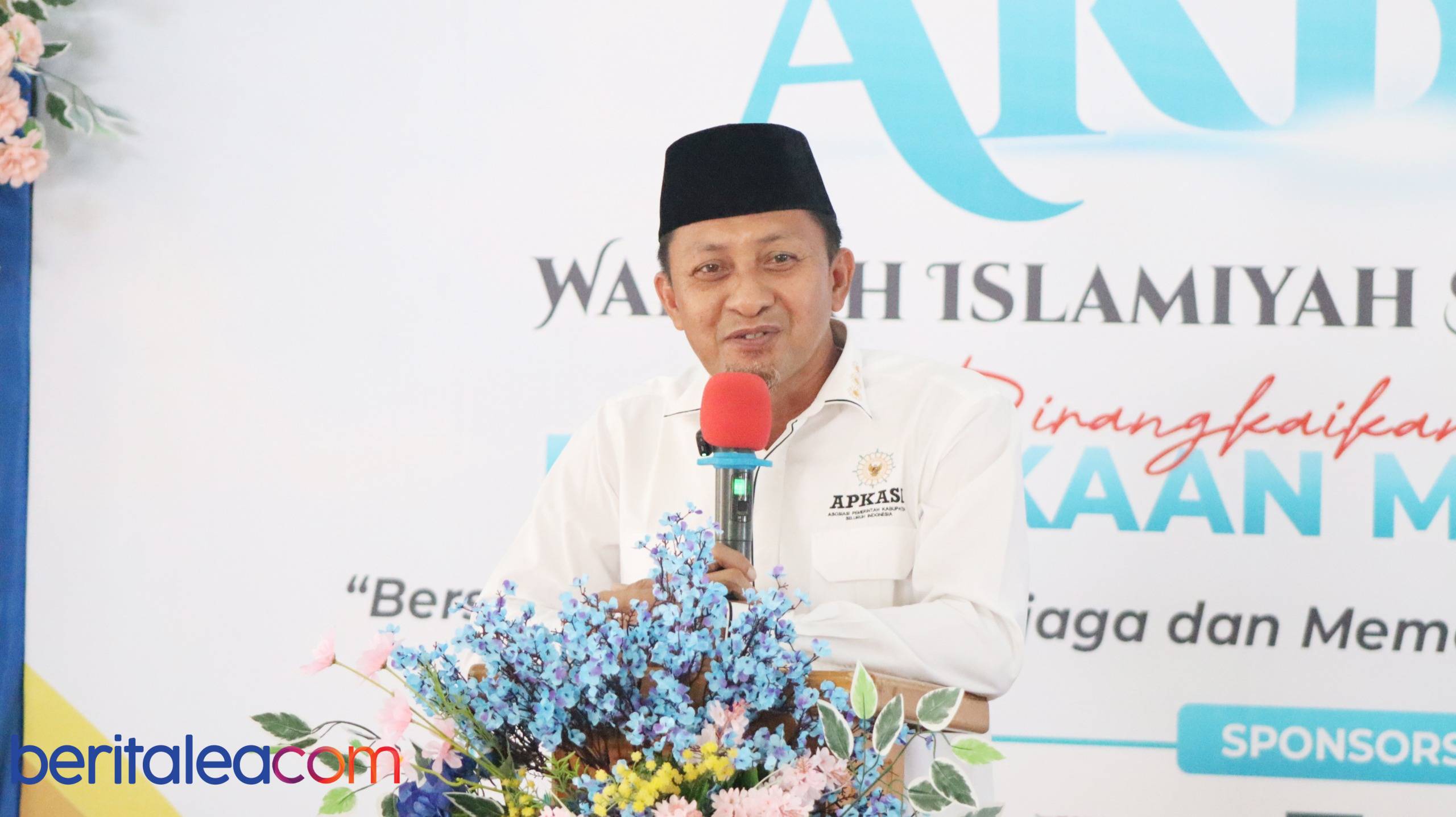 Bupati Touna Resmi Buka Mukerwil XII Wahdah Islamiyah, Ajak Sinergi Bangun Daerah 